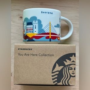 Starbucks You are here  Collection mug - Belgrade Serbia